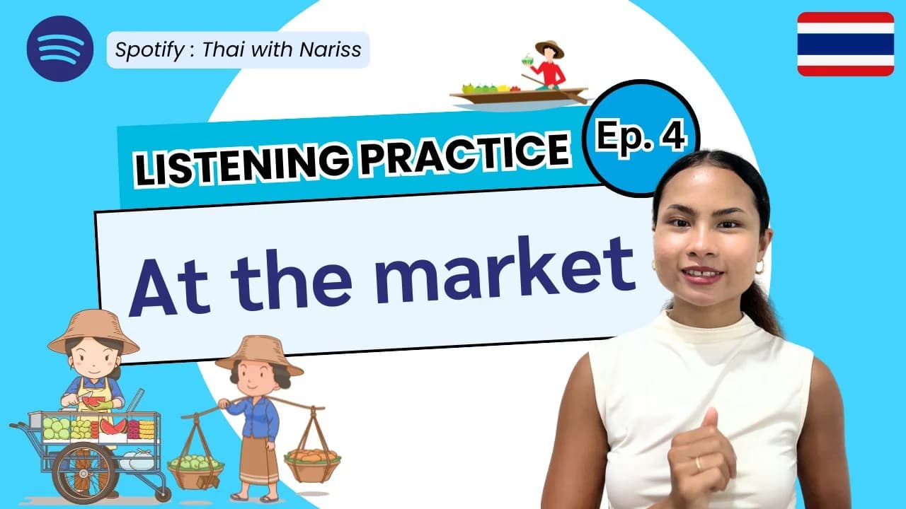 30-Second Thai EP 4: At the Market