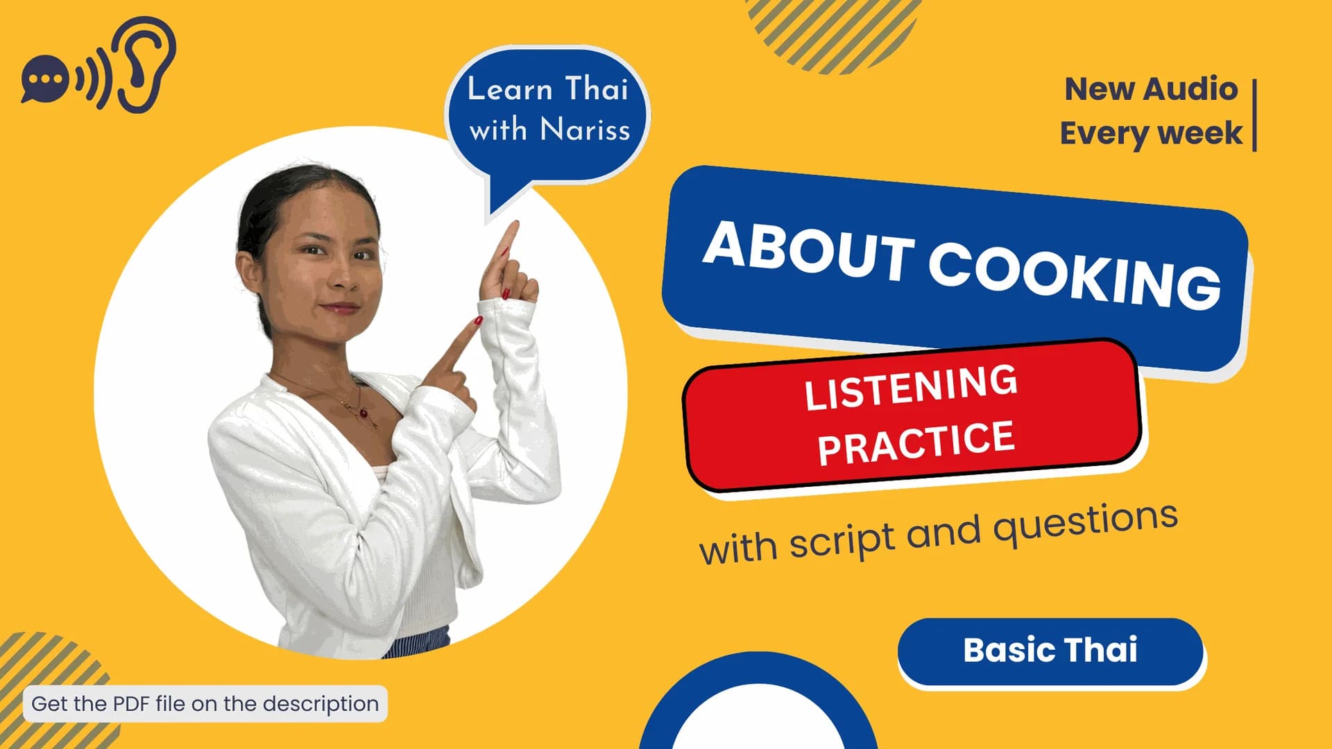 Thai Listening Practice: Cooking