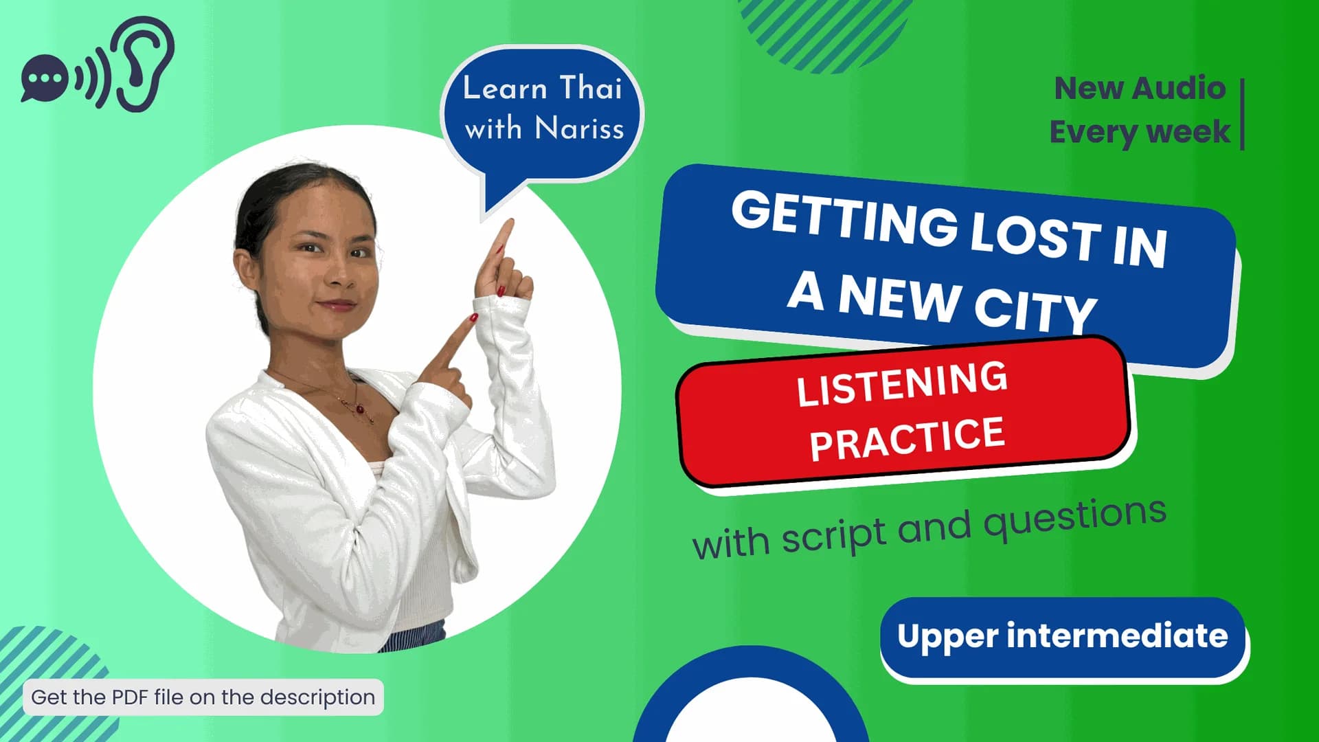 Thai Listening Practice: Getting Lost in a New City