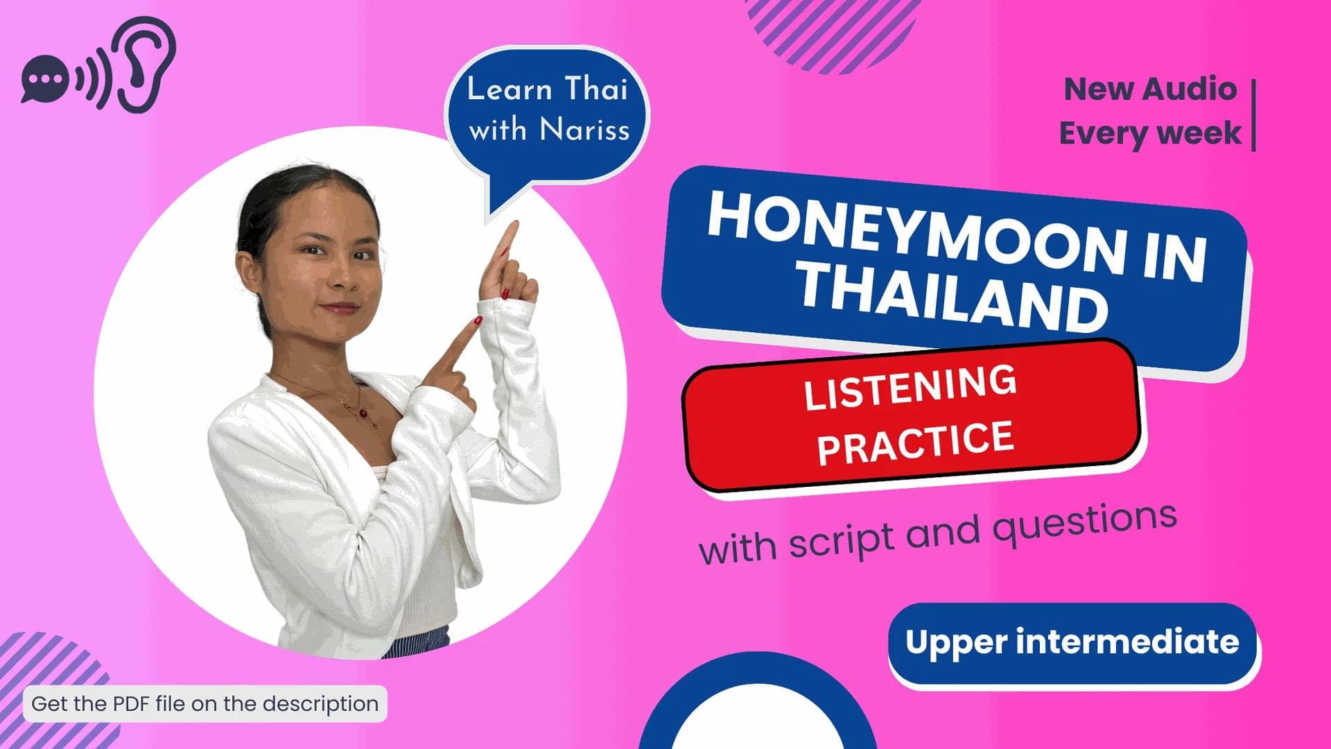 Thai Listening Practice: Honeymoon in Thailand