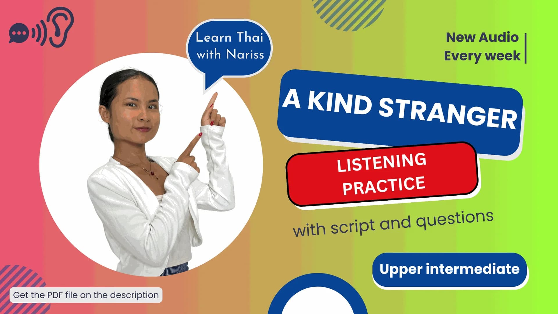 Thai Listening Practice: A Kind Stranger