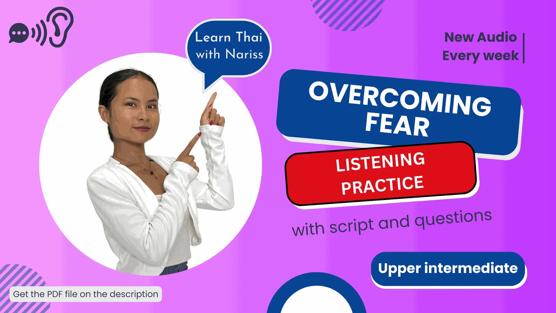 Thai Listening Practice: Overcoming Fear and Anxiety